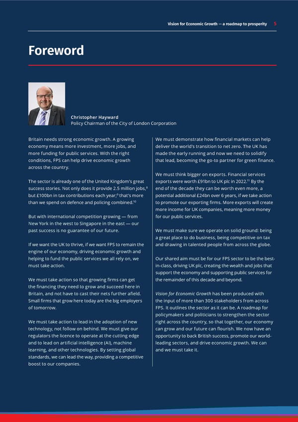 Vision for Economic Growth - Page 5