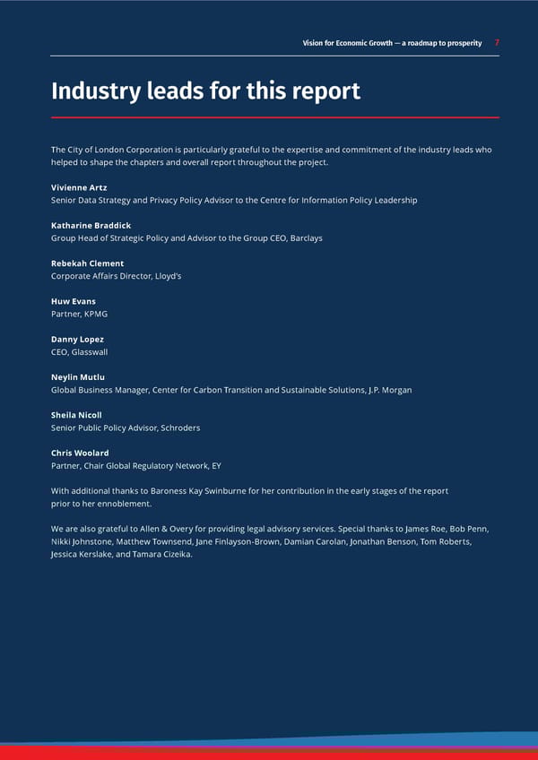 Vision for Economic Growth - Page 7